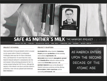 Tablet Screenshot of hanfordproject.com